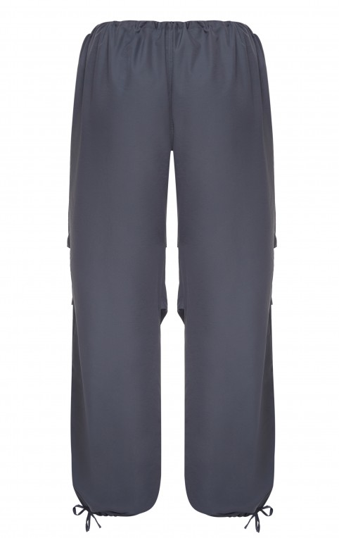 Cargo Wide Pants Grey